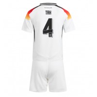 Deutschland Jonathan Tah #4 Fußballbekleidung Heimtrikot Kinder EM 2024 Kurzarm (+ kurze hosen)